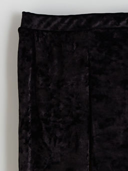 Beli Lastikli Kadife K?z ?ocuk Tayt