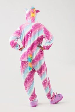 Пижама кигуруми Волшебный фиолетовый Единорог