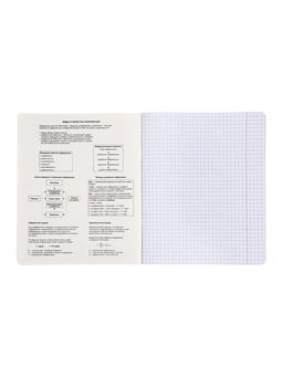 Комплект 12 предметных тетрадей «Градиент», 48 листов, справочная информация, 60 г