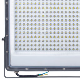 ULF-F52B-300W/6500K IP65 200-240V GREY Прожектор светодиодный. Дневной свет (6500K). Угол 60 градусов. Корпус серый. TM Uniel