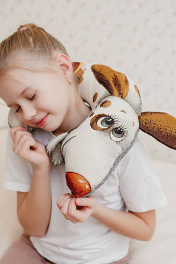 Подушка игрушка С любовью 30*40