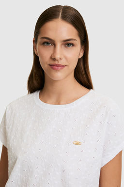 Kad_n Beyaz Ti__rt - U.s. polo assn фото 2