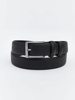 Deri G?r?n?ml? Erkek Kemer