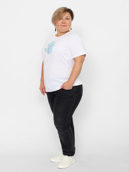 CRB wear/FSLW 60258-20 Футболка женская,белый/Ex.Cherubino  фото 2