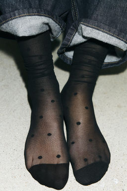 POLKA DOT STOCKING SOCKS