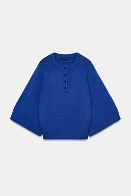 WIDE SLEEVE KNIT JUMPER - Zara фото 7