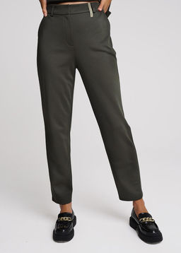 Брюки жен. т.зелен 136311/115сд - Clever wear фото 2