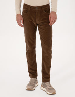 Vizon Straight Fit Kanvas Pantolon - Cacharel фото 2