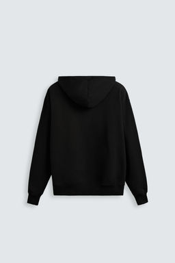 SUDADERA CAPUCHA B?SICA / Negro - Zara фото 8