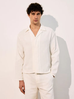 Рубашка из льна / Zarina фото 4