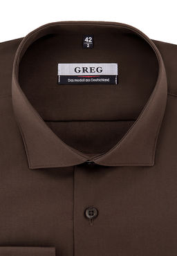 Сорочка мужская длинный рукав GREG 540/119/BR
