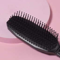 Расчёска массажная 5×22.5 (±1) см, чёрная