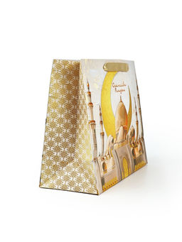 Цена за 2 шт. Пакет подарочный, упаковка «Рамадан», ML 23 х 27 х 11.5 см