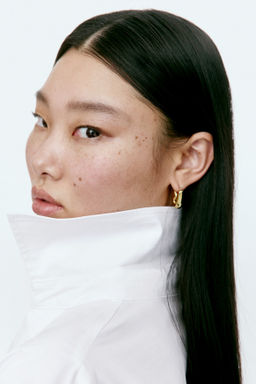 Camisa entallada en algod?n - H&m фото 3