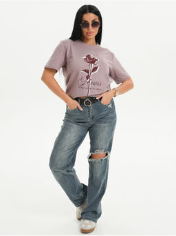 Футболка Роза пудра женская - София фото 5