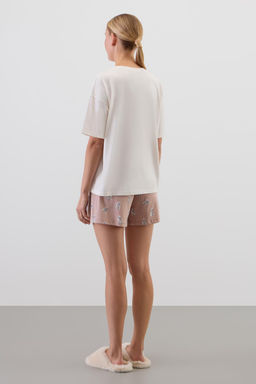 Е 20195/белая лилия,забавные пудели пижама жен - Very neat фото 4