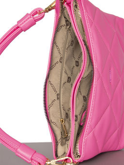 LACCOMA сумка Луиза-Ф826-ярко-розовый эко кожа хлопок  фото 8