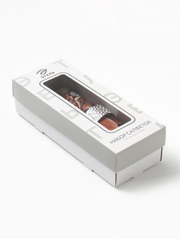 Набор салфеток с декоративными кольцами Этель Meadow flower, 40?40 см - 2 шт., 100% хлопок, саржа