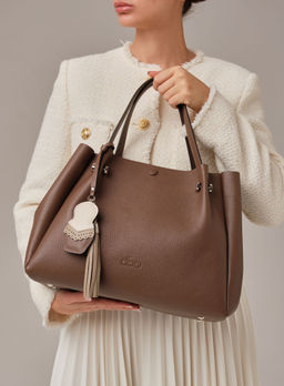 Кожаная сумка Vasilisa DBR 31210 коричневый какао