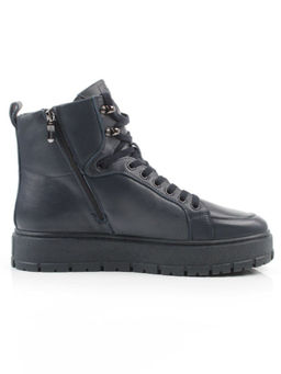 05-AW1002-2M DK. BLUE Ботинки зимние мужские (натуральная кожа, натуральный мех)