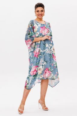 Платье ANELLI 1559 цветок миндаля  фото 6