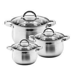 1629-2 Набор кастрюль 6пр Mercury (х4)