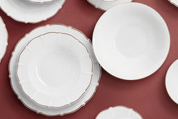 Тарелка закусочная Лотос, 21,5 см - Anna lafarg emily фото 3