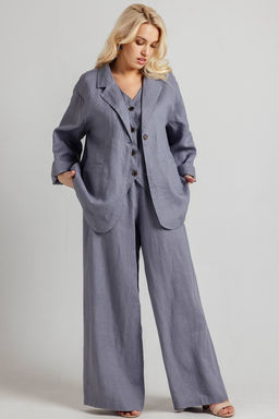 Жакет женский Ж91030/01/Джинсовый