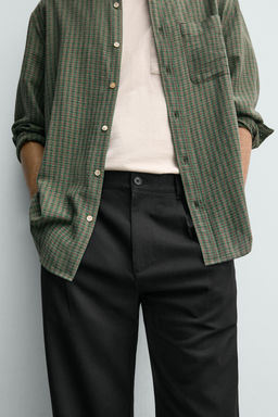 PANTAL?N STRAIGHT FIT CONFORT / Negro