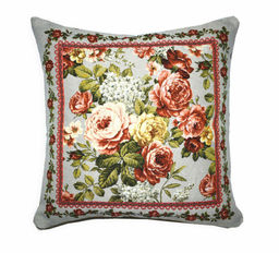 Вдохновение розы - гобеленовая наволочка 45х45 см - Гобеленглавснаб фото 2