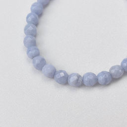 Браслет из Голубого агата 17 см