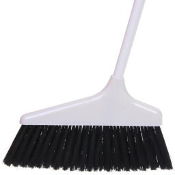 Набор для уборки, щетка для пола с совком "Профи" белый 301