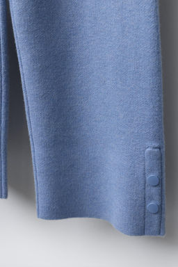WIDE-LEG KNIT TROUSERS - Zara фото 12