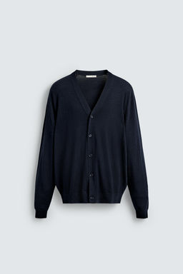 100% WOOL CARDIGAN - Zara фото 6