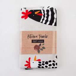 Набор кухонных полотенец Доляна С праздником Светлой Пасхи, 35х60см-2 шт, 100% хлопок, вафля 160 г/  фото 7