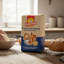 ЯС Мука Пшеничная Профессиональная 1,9 кг - Ясно солнышко фото 2