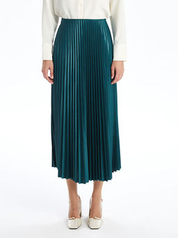 Dar Fit Kad?n Pileli Etek