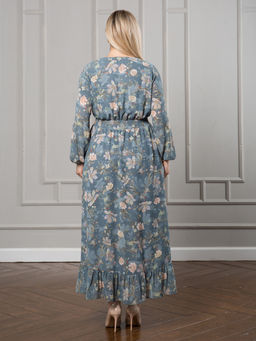 Платье 1330 дымчато-серый - Novita фото 12