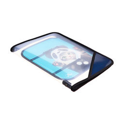 Папка для труда, А4, пластиковая, 23×32.5×2.5 см «Котик панда»