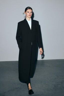 ZW COLLECTION FITTED BUTTON COAT