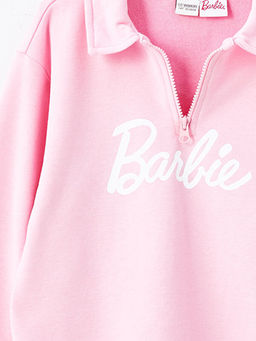 Polo Yaka Barbie Bask?l? K?z ?ocuk Sweatshirt - Waikiki фото 3