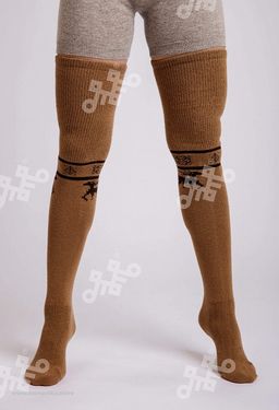 Чулки из монгольской шерсти (арт. 01123)