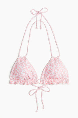 Top de bikini triangular con relleno - H&m фото 2