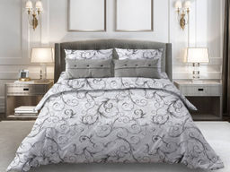 Простыня на резинке 160*200 см, поплин, борт 25 см (Валенсия, белый) - Ивановотекстиль фото 6