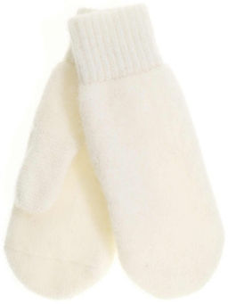 Варежки женские однотонные КРУГ 3446-5