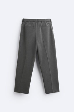 WIDE-FIT PLEATED TROUSERS - Zara фото 7