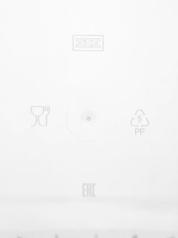 Цена за 100 шт. Ведро одноразовое с крышкой, пластик, 2 л, d=17.3 см, пищевое, прозрачное