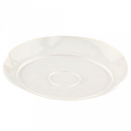 Флора Тарелка мелкая фарфоровая 250х246х24мм, с деколью, ассиметричная форма, в коробке (Китай) - Домашняя мода фото 4