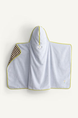 PONCHO TOALLA RAYAS VIVOS CONTRASTE LIMITED EDITION / rayas - Zara фото 8