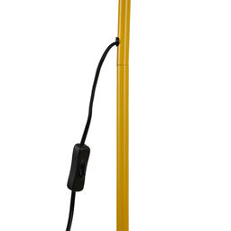UML-T701 E27 YELLOW Торшер напольный под лампу Е27, 60W, с регулировкой наклона. Механический выключатель. Желтый. ТМ Uniel